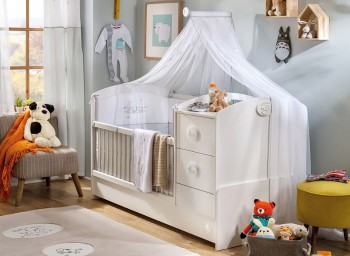 BABY COTTON Детская кровать-трансформер 2 20.24.1016.00 в Искитиме - iskitim.mebel54.com | фото