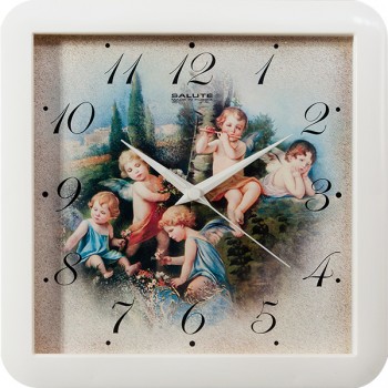 Часы настенные П-А7-327 Ангелы в Искитиме - iskitim.mebel54.com | фото