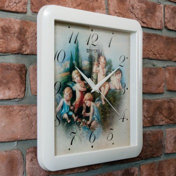Часы настенные П-А7-327 Ангелы в Искитиме - iskitim.mebel54.com | фото