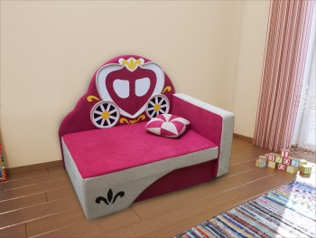 Детский диван Фея правый в Искитиме - iskitim.mebel54.com | фото