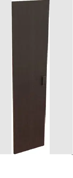Дверь из ЛДСП к узкому стеллажу К-975. Ф Венге в Искитиме - iskitim.mebel54.com | фото