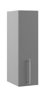 Гарда П 200 шкаф верхний (Белый Эмалит/корпус Серый) в Искитиме - iskitim.mebel54.com | фото