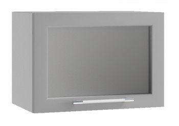 Гарда ПГС 500 шкаф верхний горизонтальный со стеклом Белый в Искитиме - iskitim.mebel54.com | фото