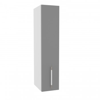 Шкаф верхний Капля ВП 200 (высокий/левый/Лайм глянец/Серый) в Искитиме - iskitim.mebel54.com | фото