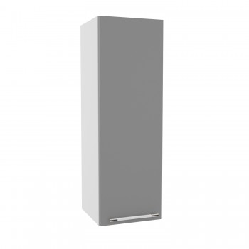 Капри ВП 300 шкаф верхний высокий (Камень темный/корпус Серый) в Искитиме - iskitim.mebel54.com | фото