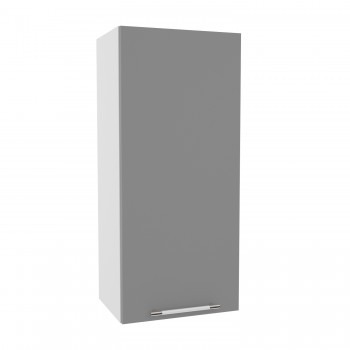 Капри ВП 400 шкаф верхний высокий (Камень темный/корпус Серый) в Искитиме - iskitim.mebel54.com | фото