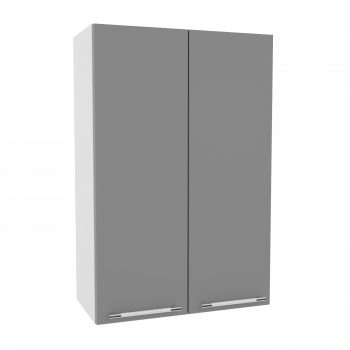Капри ВП 600 шкаф верхний высокий (Камень темный/корпус Серый) в Искитиме - iskitim.mebel54.com | фото