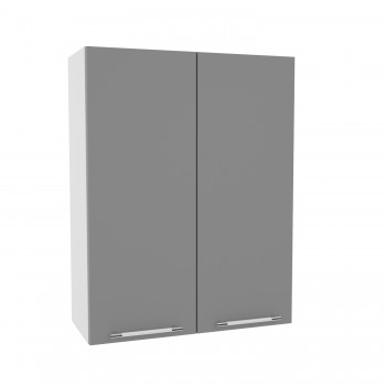 Капри ВП 700 шкаф верхний высокий (Камень темный/корпус Серый) в Искитиме - iskitim.mebel54.com | фото