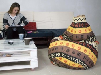 Кресло-груша Большое-Африка в Искитиме - iskitim.mebel54.com | фото