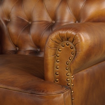 Кресло кожаное Чарльз в Искитиме - iskitim.mebel54.com | фото