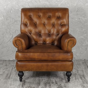 Кресло кожаное Чарльз в Искитиме - iskitim.mebel54.com | фото