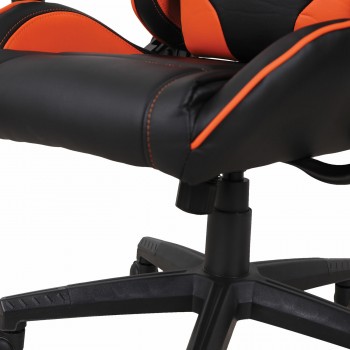 Кресло компьютерное BRABIX GT Racer GM-100 (черный, оранжевый) в Искитиме - iskitim.mebel54.com | фото