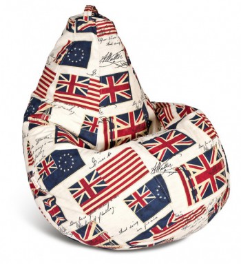 Кресло-мешок Британский Флаг в Искитиме - iskitim.mebel54.com | фото