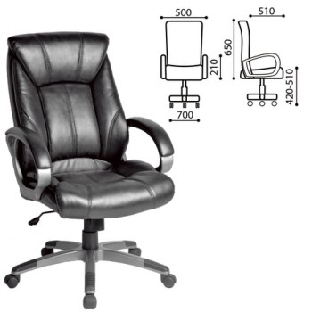 Кресло офисное BRABIX Maestro EX-506 (черный) в Искитиме - iskitim.mebel54.com | фото