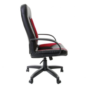 Кресло офисное BRABIX Strike EX-525 (черно-красный) в Искитиме - iskitim.mebel54.com | фото