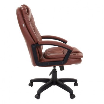 Кресло офисное BRABIX Trend EX-568 (коричневый) в Искитиме - iskitim.mebel54.com | фото