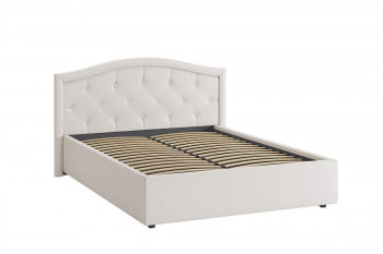 Кровать 1.4 Верона белый экокожа в Искитиме - iskitim.mebel54.com | фото