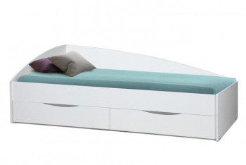 Кровать одинарная "Фея-3" (асимм.) (1900х800) в Искитиме - iskitim.mebel54.com | фото