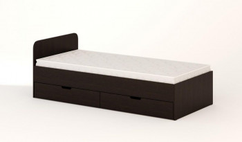 Кровать с ящиками 900 (Венге) в Искитиме - iskitim.mebel54.com | фото