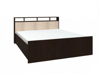 Кровать Саломея 1600 Венге/Лоредо в Искитиме - iskitim.mebel54.com | фото