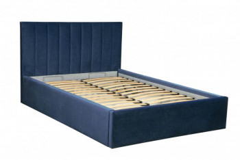 Кровать "Юнона" ш. 1600 (Н=1020мм) (ягуар нэви) в Искитиме - iskitim.mebel54.com | фото