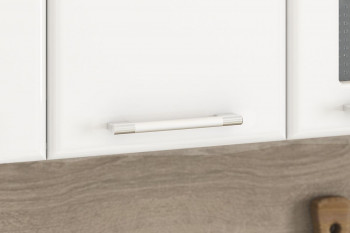 Кухонный гарнитур "Яна 1.6" белый/белый Кофе/зебрано в Искитиме - iskitim.mebel54.com | фото