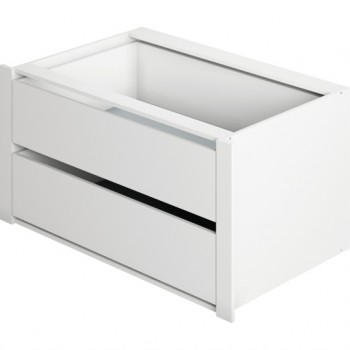 Модуль с ящиками для шкафа 600 Белый снег в Искитиме - iskitim.mebel54.com | фото