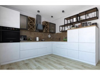 Модульная кухня Бронкс 1,8 м (Кварц) в Искитиме - iskitim.mebel54.com | фото