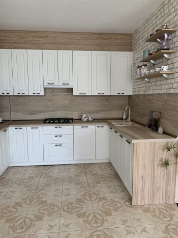 Модульная кухня Капри 1,6 м (Камень темный/Серый) в Искитиме - iskitim.mebel54.com | фото