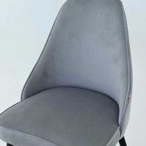Набор стульев Милан 2 шт (серый велюр/черный) в Искитиме - iskitim.mebel54.com | фото
