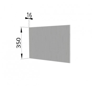 Панель торцевая (для шкафа горизонтального глубокого) ГПГ Ройс (Графит софт) в Искитиме - iskitim.mebel54.com | фото