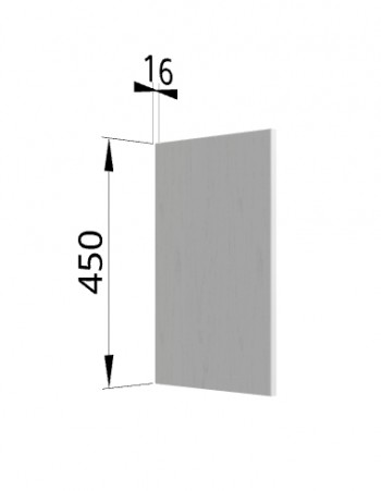 Панель торцевая (для шкафа горизонтального высокого) ВПГ Гарда (Белый) в Искитиме - iskitim.mebel54.com | фото