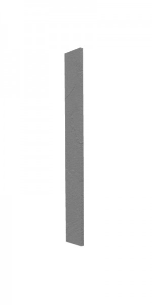 Панель торцевая (для шкафа верхнего торцевого высокого) ВПТ 400 Лофт (Штукатурка серая) в Искитиме - iskitim.mebel54.com | фото