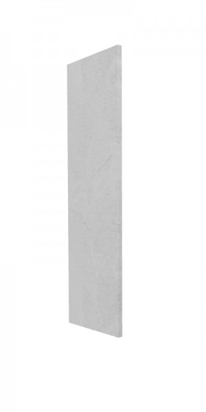 Панель торцевая (для шкафа верхнего высокого) ВП Лофт (Штукатурка белая) в Искитиме - iskitim.mebel54.com | фото