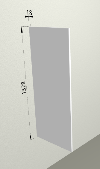 Панель ТП14 (для пеналов) Белый в Искитиме - iskitim.mebel54.com | фото