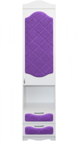 Пенал с ящиками серии Иллюзия 32 Фиолетовый в Искитиме - iskitim.mebel54.com | фото