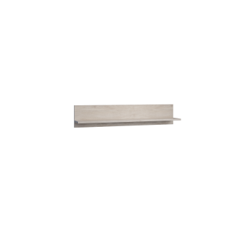 Полка навесная Саманта Дуб харбор белый в Искитиме - iskitim.mebel54.com | фото