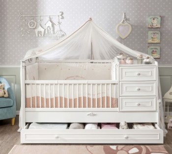ROMANTIC BABY Детская кровать-трансформер 20.21.1015.00 в Искитиме - iskitim.mebel54.com | фото