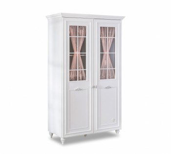 ROMANTICA Шкаф 2-х дверный с окном 20.21.1007.00 в Искитиме - iskitim.mebel54.com | фото