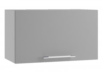 Ройс ПГ 600 Шкаф верхний горизонтальный (Графит софт/корпус Серый) в Искитиме - iskitim.mebel54.com | фото