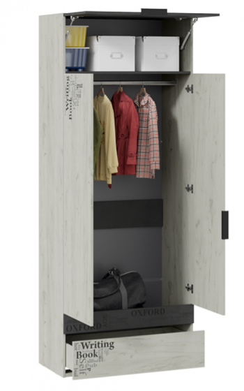 Шкаф комбинированный для одежды «Оксфорд-2» в Искитиме - iskitim.mebel54.com | фото
