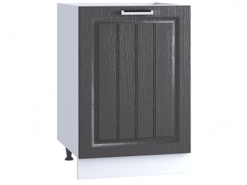 Шкаф нижний под мойку 500, ШНМ 500 (Клен серый/корпус белый) в Искитиме - iskitim.mebel54.com | фото