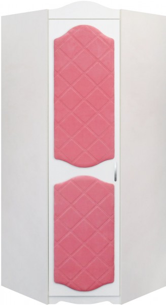 Шкаф угловой Иллюзия 89 Розовый в Искитиме - iskitim.mebel54.com | фото