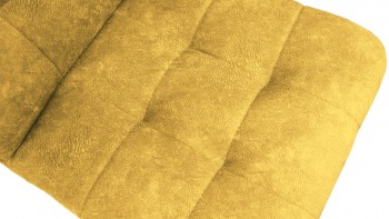 Стул «Аспен» К1С Черный муар/Микровелюр Wellmart Yellow в Искитиме - iskitim.mebel54.com | фото