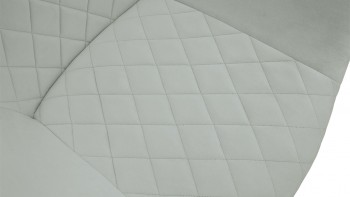 Стул «Дастин» К1С Белый/Велюр Confetti Silver в Искитиме - iskitim.mebel54.com | фото