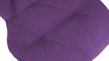 Стул «Elvis» Т7 (Черный муар/Велюр S002 фиолетовый) в Искитиме - iskitim.mebel54.com | фото