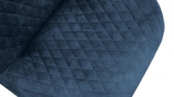 Стул «Оливер» К3 Черный/Микровелюр Wellmart Blue в Искитиме - iskitim.mebel54.com | фото