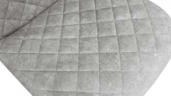 Стул «Ричи» К1С Белый/Микровелюр Wellmart Silver в Искитиме - iskitim.mebel54.com | фото