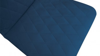 Стул «Стенли» К1С Черный муар/Велюр Confetti Blue в Искитиме - iskitim.mebel54.com | фото