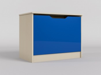 Ящик для игрушек Скай люкс (Синий/корпус Клен) в Искитиме - iskitim.mebel54.com | фото